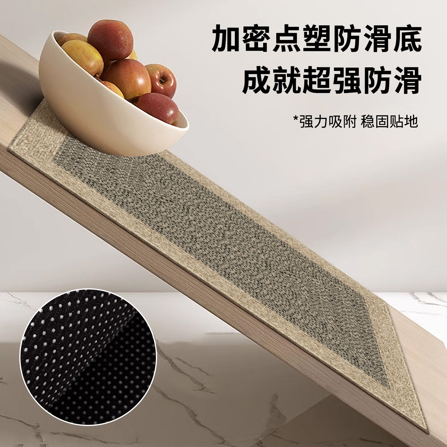2026新款转角厨房地垫防滑防油可擦免洗l型吸油吸水地毯专用脚垫,淘宝优惠券,粉丝福利购,淘宝优惠卷