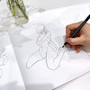 Human body structure dynamic copying exercise book