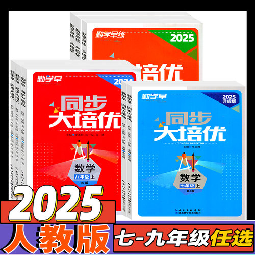 2026新版勤学早大培优七八九年级中考数学专题复习 全国通用初中初一二三789年级上下册数学名校名题必刷题尖子生大培优强化训练 - 图2