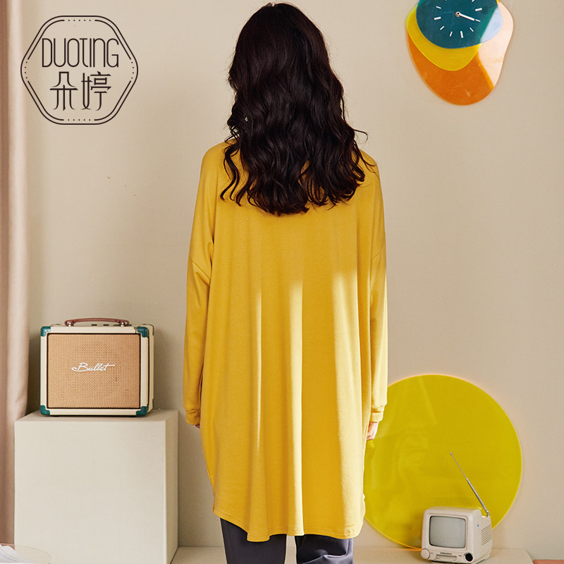 睡衣女春秋款纯棉长袖秋季 朵婷睡衣/家居服套装