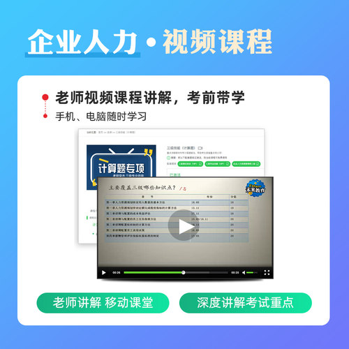 官方2026年备考企业人力资源管理师三级考试教材书历年真呀题库模拟试卷HR国家职业技能鉴定资格培训教程3级2025企业人力资源管理 - 图1