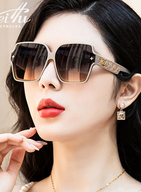 墨镜女高级感2026新款优雅欧美风防紫外线太阳镜开车遮阳大脸显瘦