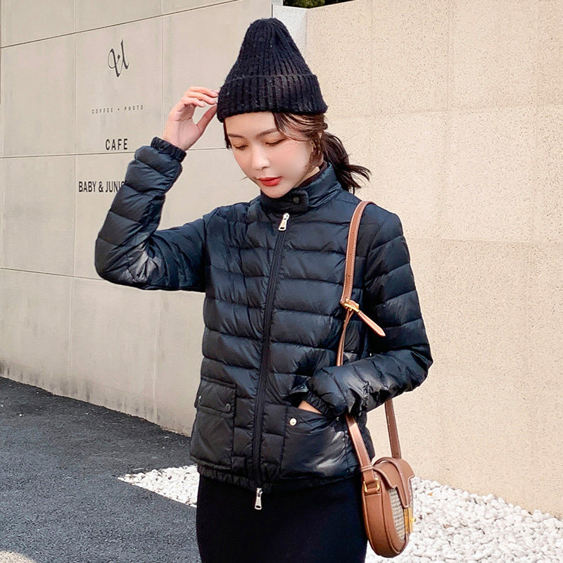 诗都奇2020新款轻薄女时尚反季短款 诗都奇羽绒服