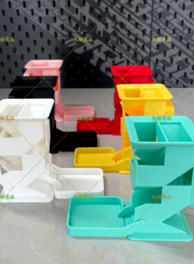 桌游骰子塔可折叠色子塔跑团便携式骰塔简约实用骰塔筛子塔3D打印