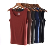 Весенний топ с чашечками, майка топ, приятная телу футболка без рукавов, городской стиль