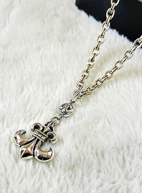 童军潮流复古礼物字母链925银