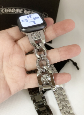 链条金属表带不锈钢个性韩版