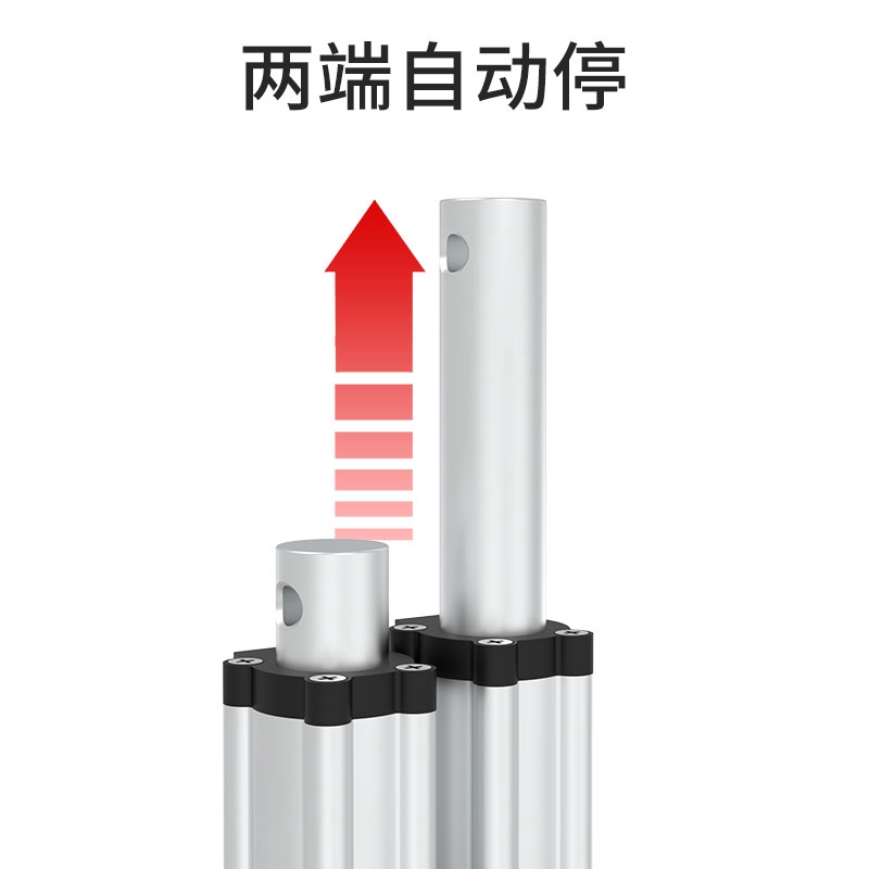 24v静音电动推杆伸缩杆直流往复液压直线电机12V控制大推力升降器-图2