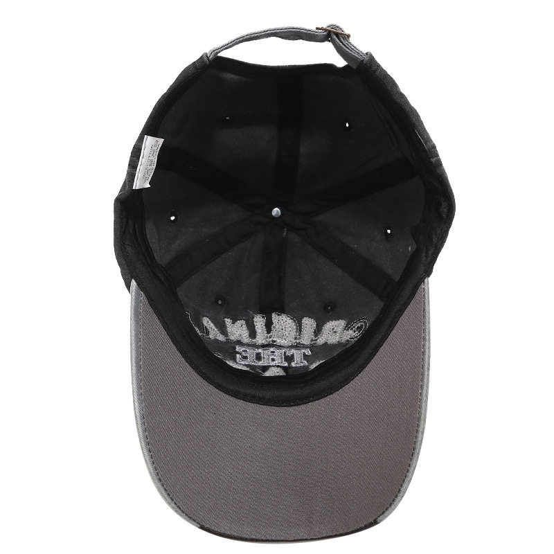 新款水洗棒球帽女春夏欧美字母帽子男复古牛仔鸭舌帽学生遮阳帽,淘宝优惠券,粉丝福利购,淘宝优惠卷