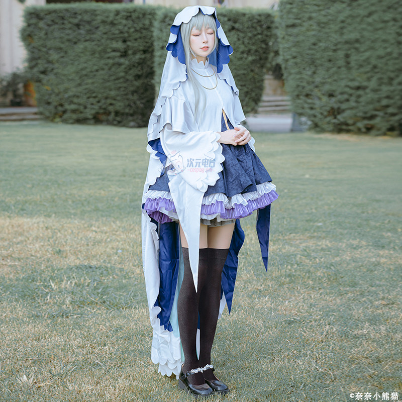 白圣女与黑牧师cos塞西莉亚cosplay服装全套修女圣女服装_虎窝淘