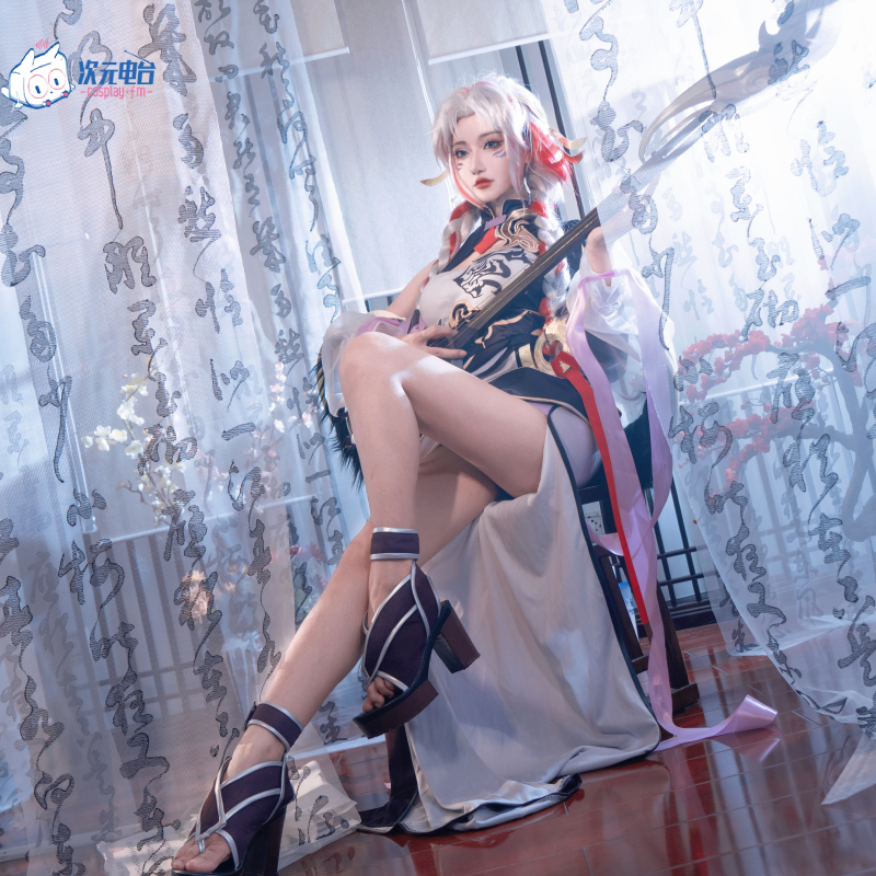 次元王者虎年皮肤cosplay服寅虎心曲杨玉环cos游戏服装女-图3