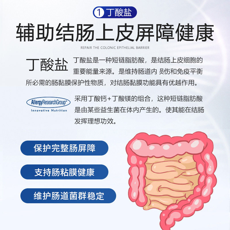 丁酸盐调理便肠易激胀气大人益生菌 西洋街海外复合维生素/矿物质