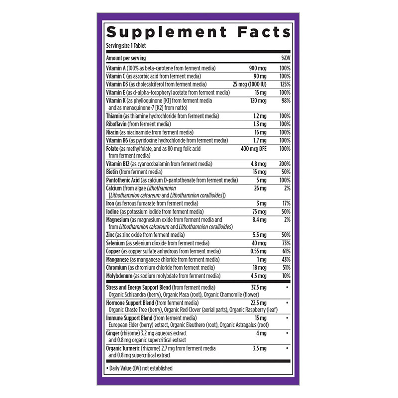 新章女性每日复合女士维c维生素片 西洋街海外复合维生素/矿物质