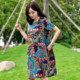 Mom women's summer 2026 new artificial cotton silk