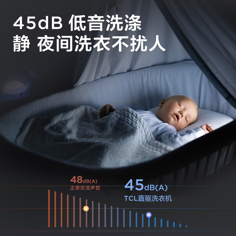 tclg100v100-hd10公斤直驱洗衣机 TCL集团洗衣机