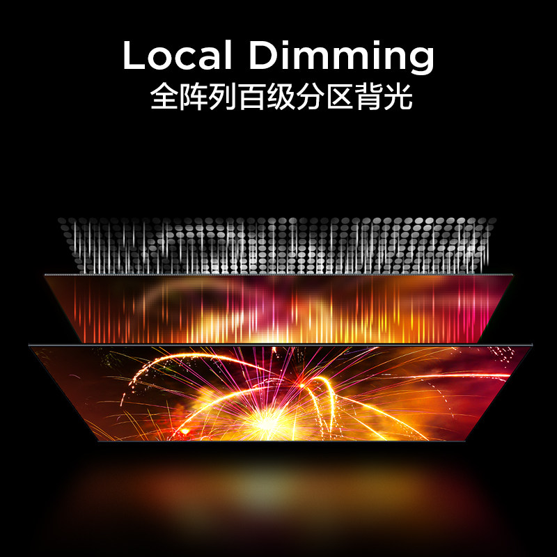 tcl 55v8g 55英寸百级分区ai电视机 TCL集团平板电视