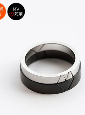 yyogurt/酸奶无味mv爱心情侣对戒