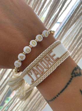 字母手链闺蜜手绳情侣礼物手饰