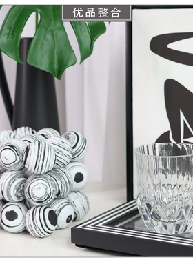 简约现代床头柜角几摆件家居饰品