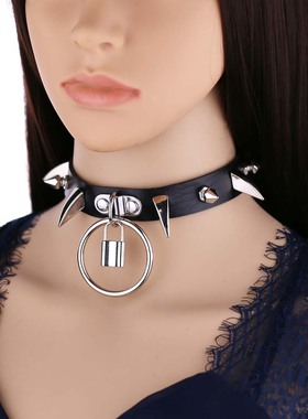 项链圆环cosplay动漫原宿挂锁