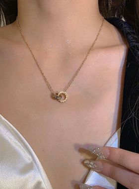 钛钢项链女不掉色2025年爆款