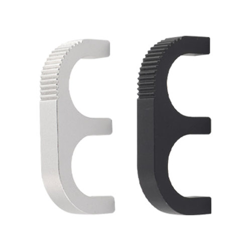 铝制拉手B4-1U/2U/3U/4U小拉手设备机箱把手U型加厚柜门实心提手 - 图3