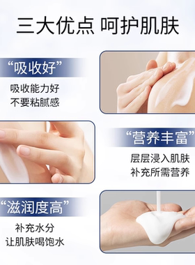 强润抗干燥身体乳补水保湿