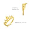 Chow Sang Sang MintyGreen Princess Gold Ring Pure Gold Open Ring Crown Ring 90226R Priced