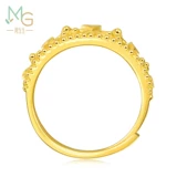 Zhou Shengsheng Love Decode любит секретные слова в беглете принцессы, Crown Ring Gold 90224R