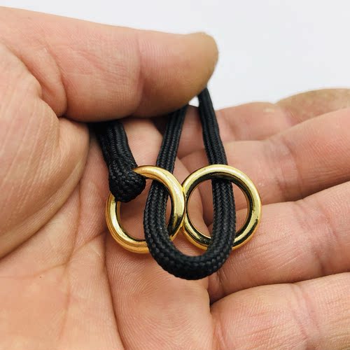 纯手工新款黑色B链项圈防爆冲中大型犬狗狗脖链P链训练训犬 - 图2