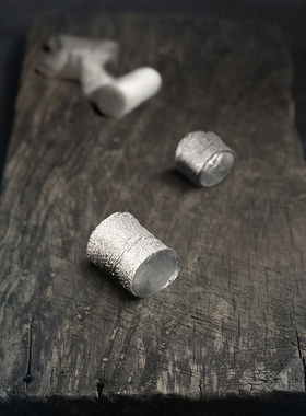 绷带欧美夸张原创设计风纯银首饰