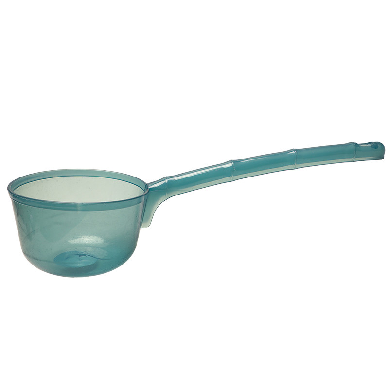 圆形透明塑料长柄水勺厨房饭店舀水瓢花园浇花水舀子儿童洗头勺子,淘宝优惠券,粉丝福利购,淘宝优惠卷