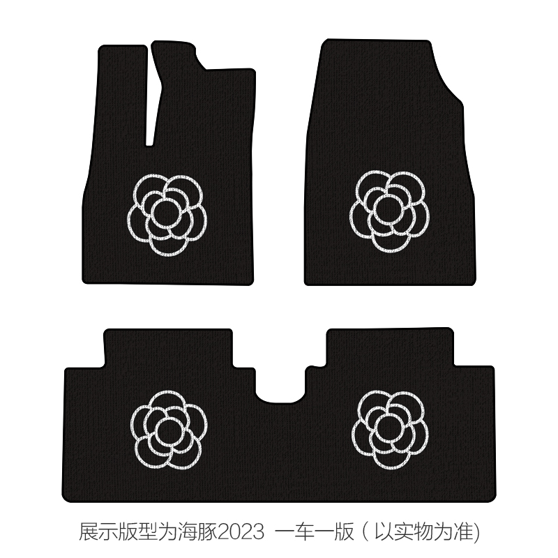 吉利银河e5脚垫l7地垫l6星舰7emi专用上层地毯汽车用品卡通可爱 - 图3