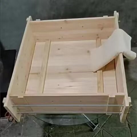 杉木豆腐模具家用豆腐框商用豆腐箱加厚加高做豆腐工具 - 图1