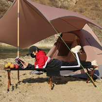 Outdoor Bed Folding Bed Linen Man Simple Afternoon Nap Bedtime Bed Line Military Bed Portable Solid Wood Camping Ground Camping Tent