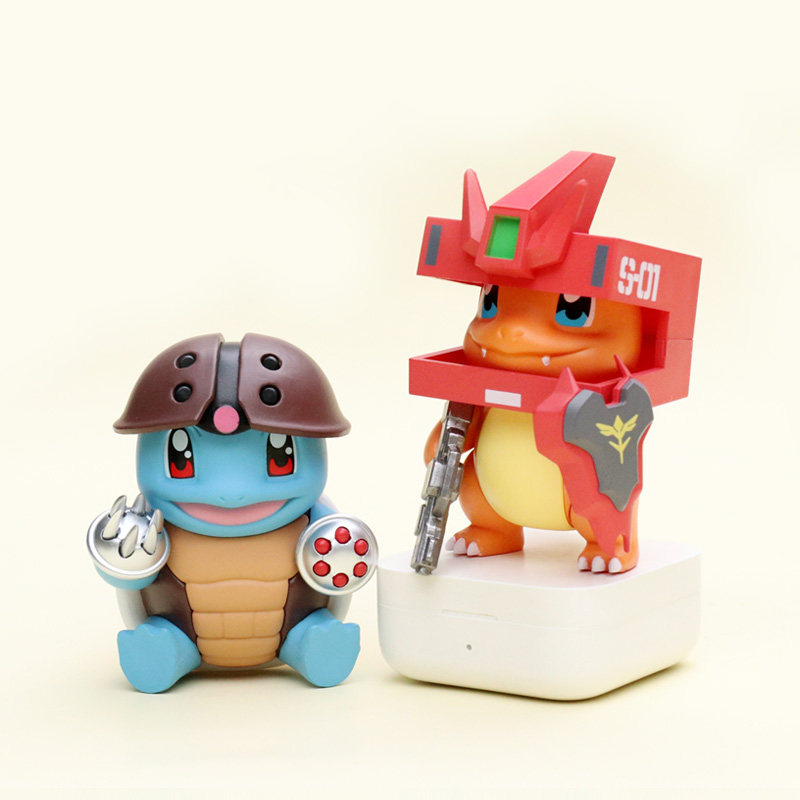 萌宠小精灵公仔机甲系列杰尼龟小火龙可达鸭盲盒手办桌面摆件礼物,淘宝优惠券,粉丝福利购,淘宝优惠卷