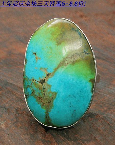 Various natural turquoise sterling silver handmade rings on sale