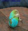 Various natural turquoise sterling silver handmade rings on sale