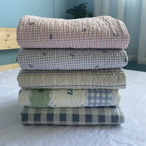 【新客立减】四季姨妈垫纯棉床单隔脏垫子防油透气可水洗床盖夹棉 - 图2