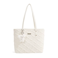 Белый + подвесной украшение