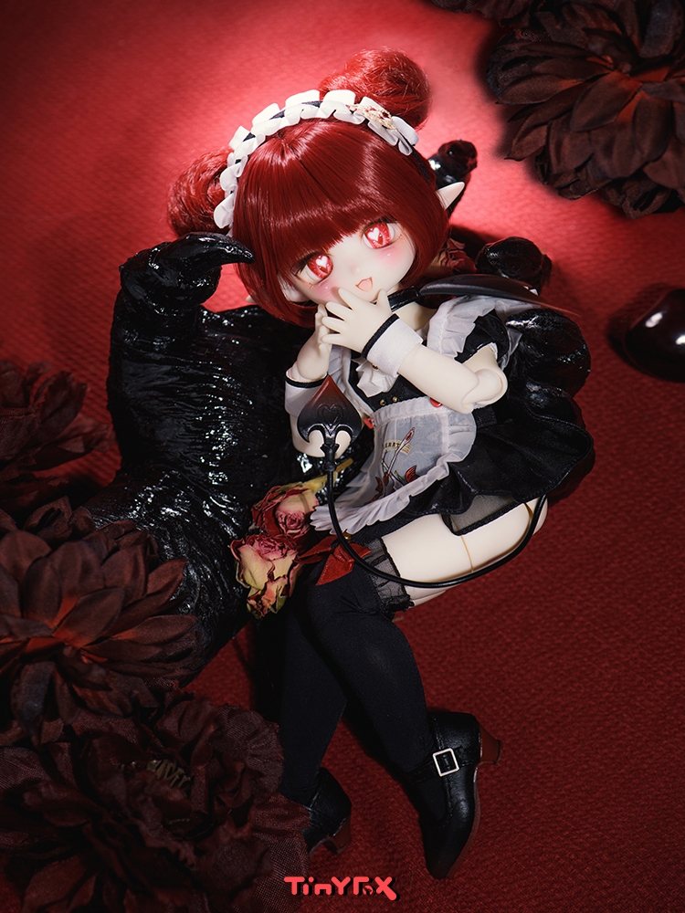 ◆甜酒BJD◆【TinyFox】TF特六分恶魔彻丽 MJD6分女娃2次元娃娃-图0