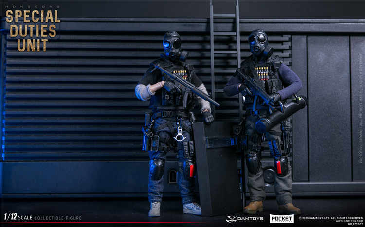 未開封品】飛虎 香港警察特殊部隊 S.D.U. Wai 可動式フィギュア