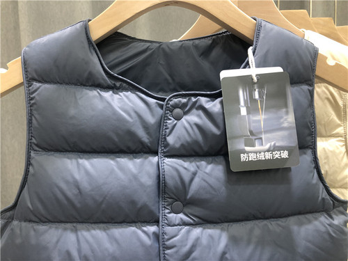 新国标90%绒亲子羽绒马甲背心MOKOIVER内穿外穿秋冬小中大童宝宝 - 图0