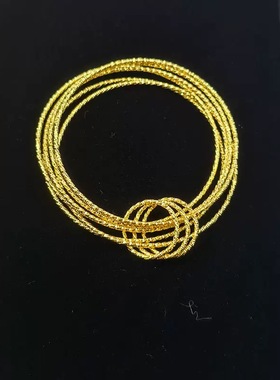 大气爆闪圈圈手环时尚百搭线圈手镯ZD0802