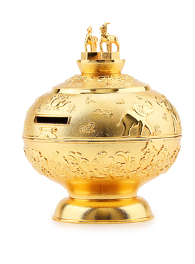 原装李居明2025蛇年马羊生肖财箱