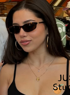 2025新款复古小脸个性豹纹太阳镜