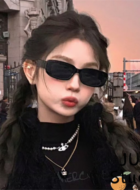 防紫外线方形Y2K男女辣妹凹造型