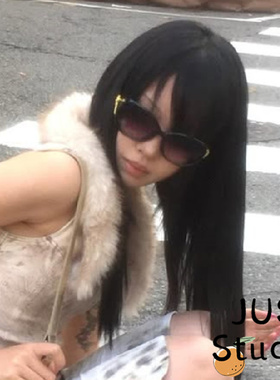 女士防紫外线遮阳网红时尚凹造型