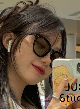 2023黑框太阳镜韩版时尚