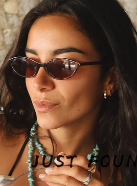 欧美英式复古时髦小框太阳眼镜